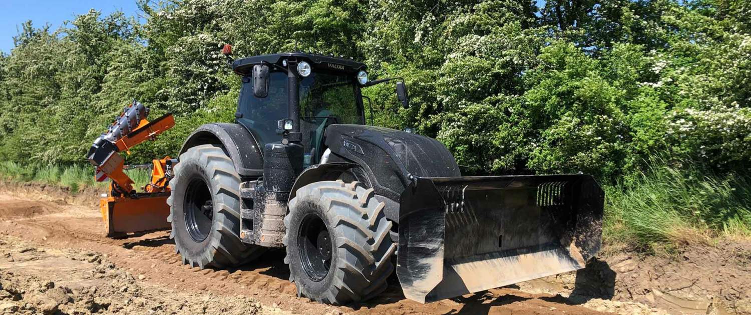 udlægning af materialer