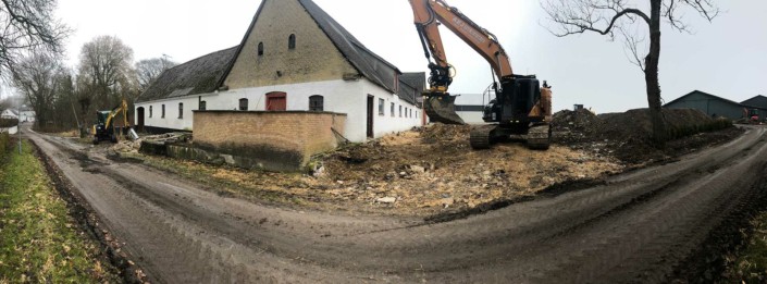 nedrivning ved hvidt hus