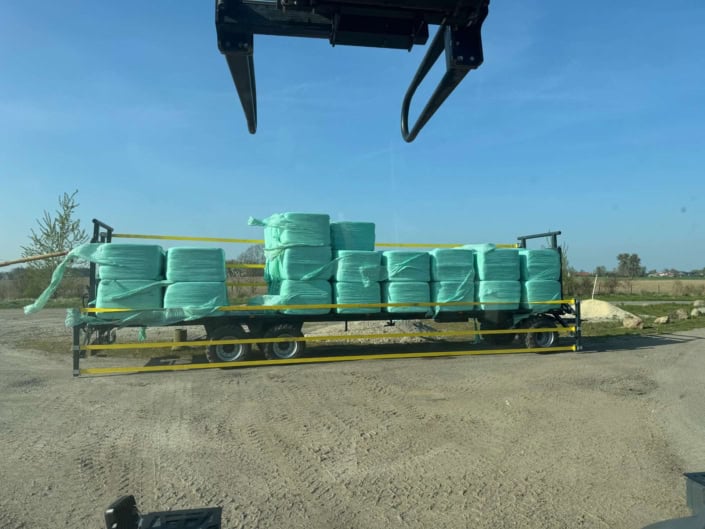 Salg af wrap og hø - baller